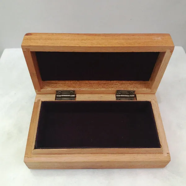 Mahogany with Prehnite Box