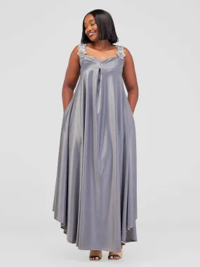 Mariste Moraa Maxi Dress - Grey