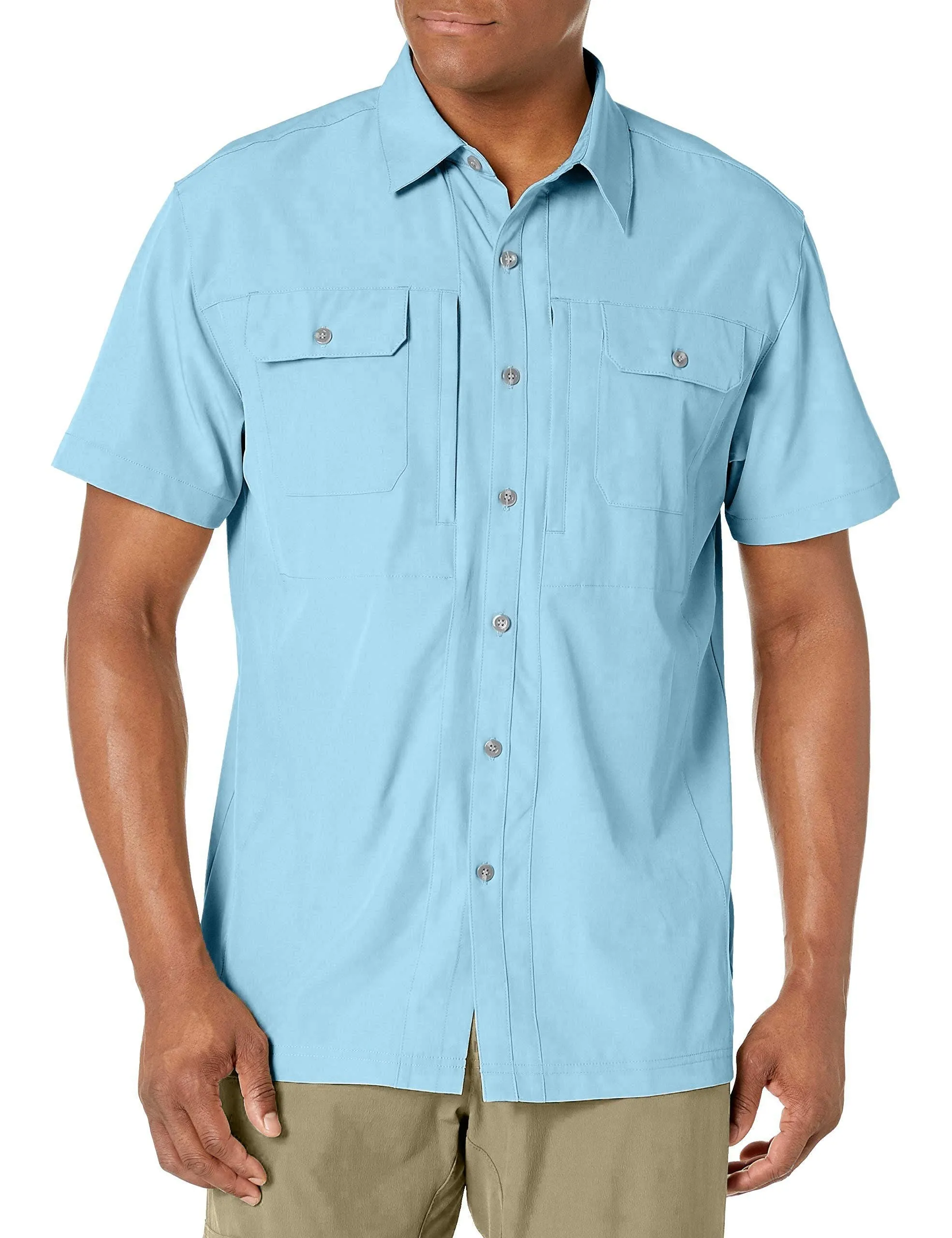 Men's Lightweight Short Sleeve Quick Dry Stretch Shirt