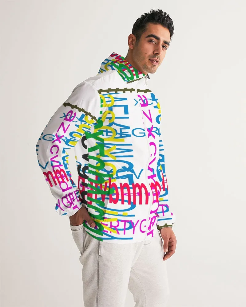 Men's Windbreaker letters