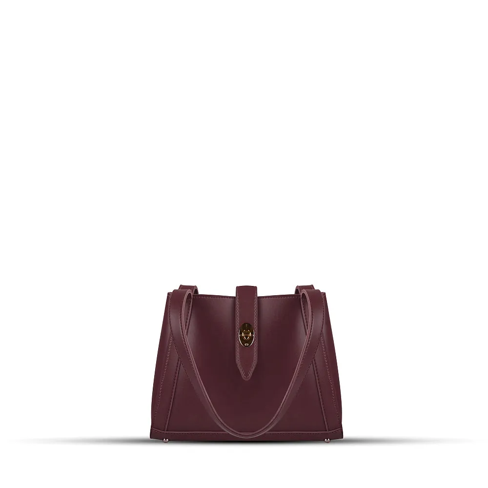 MIA MAROON HANDBAG