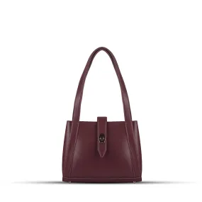 MIA MAROON HANDBAG