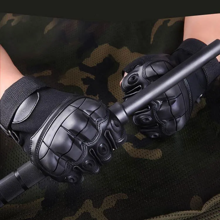 Military Half Finger Men Gloves