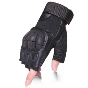 Military Half Finger Men Gloves