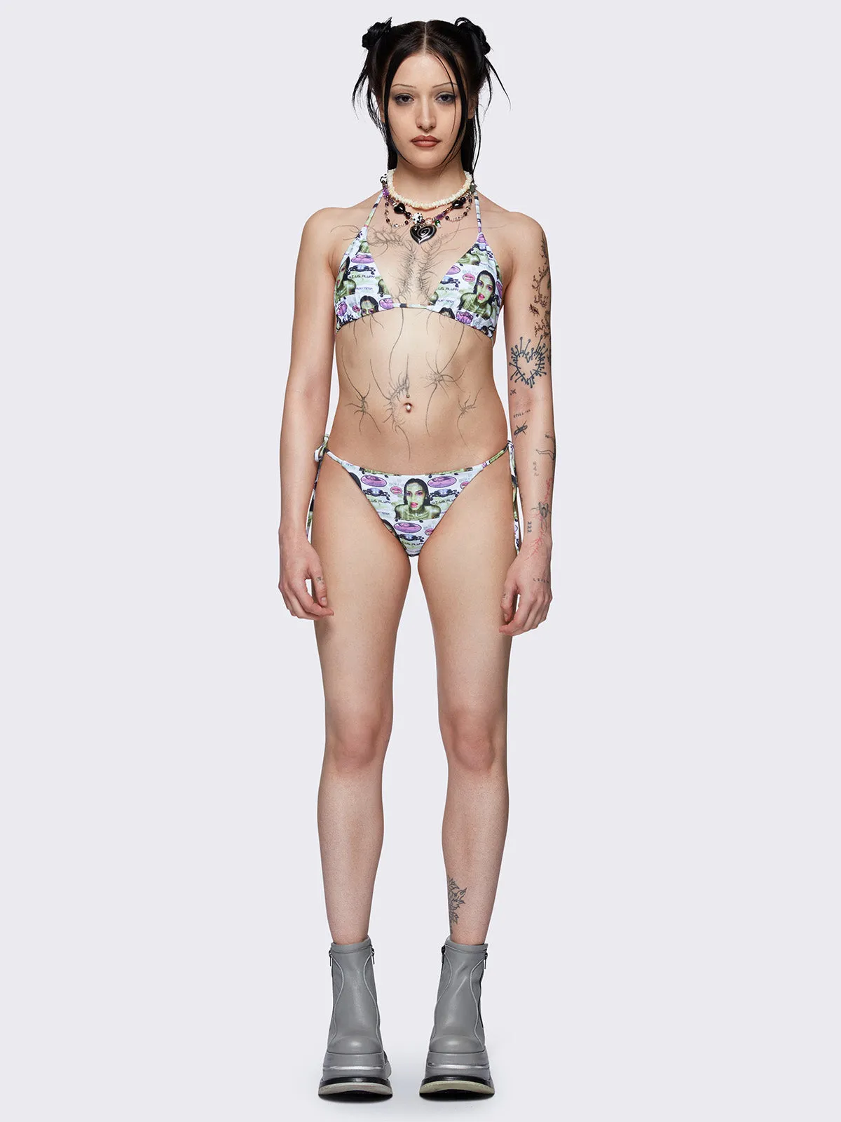 Minga x Pepela NYC Triangle Bikini Top