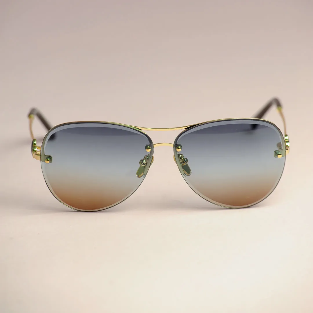 Modern Gem Aviator Sunglasses