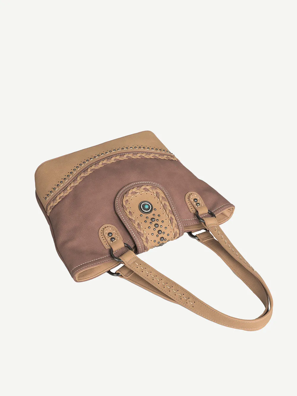 Montana West Concho Flap Concealed Carry Tote