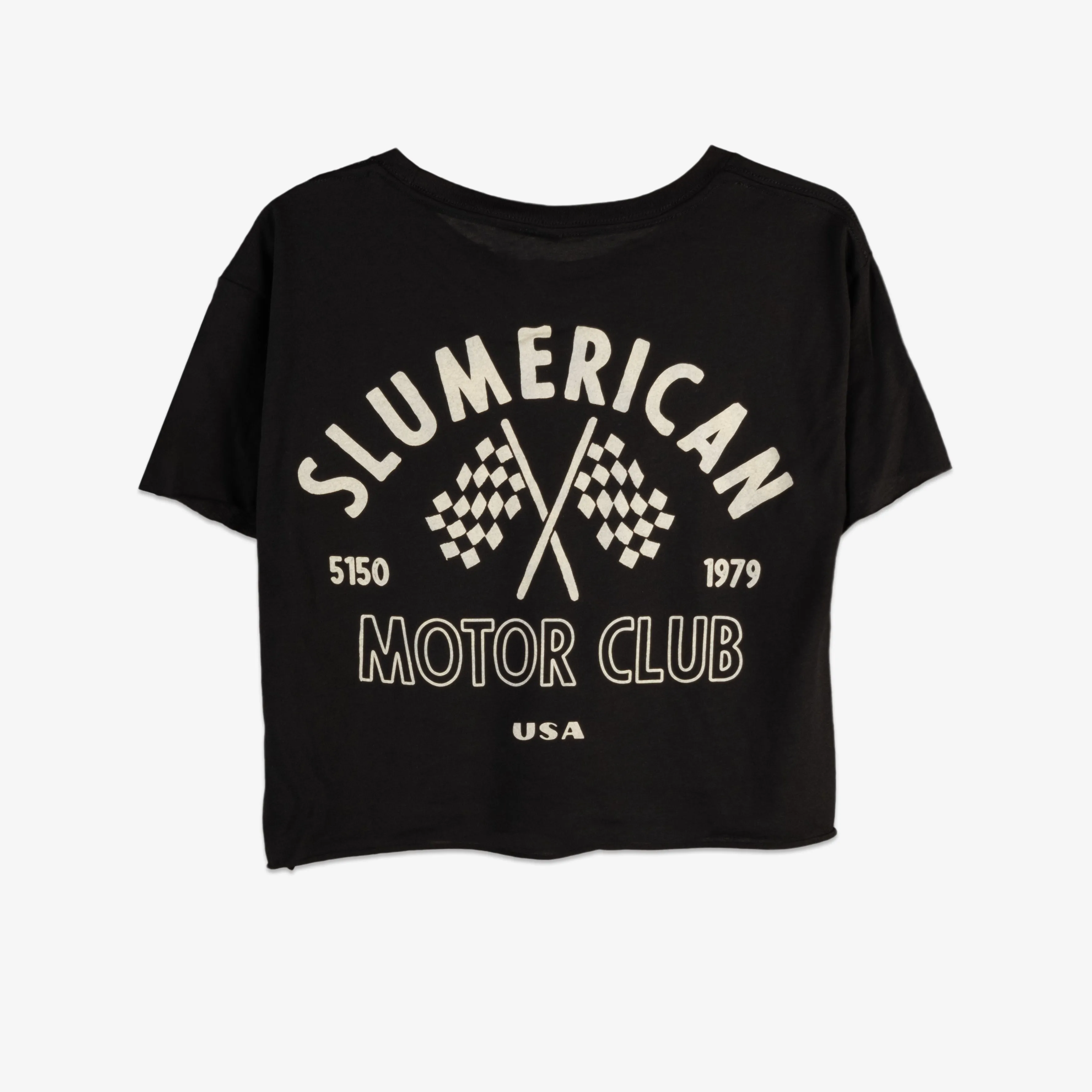 MOTOR CLUB CROP TEE