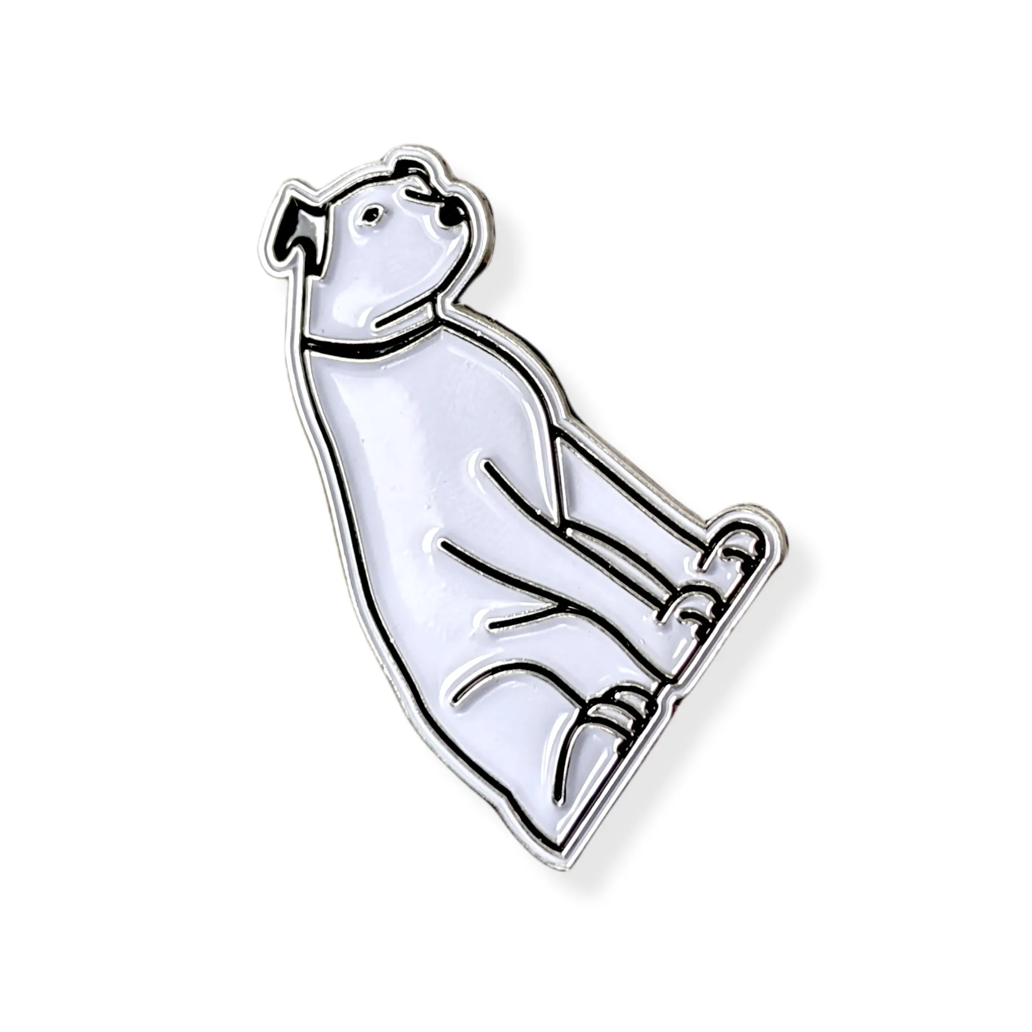 Nipper Enamel Pin