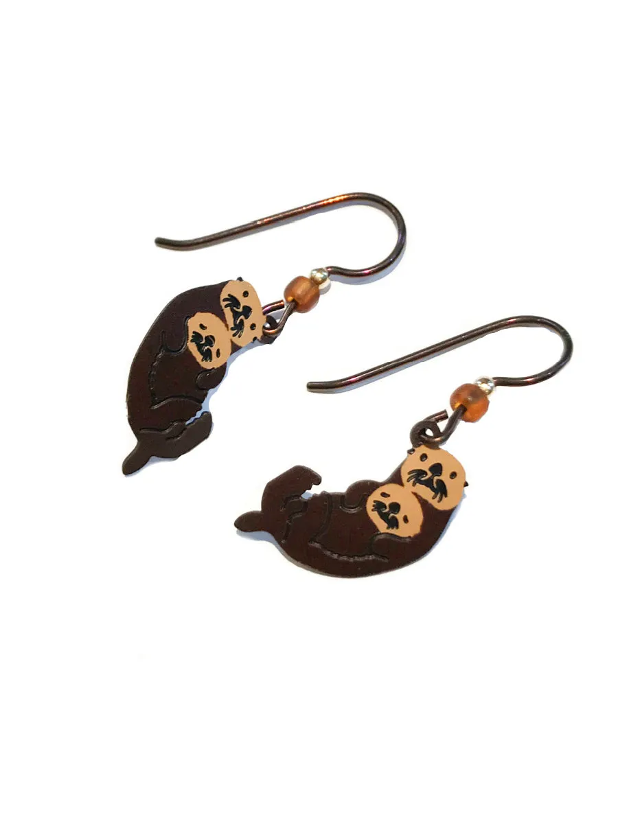 Otter & Cub Dangles by Sienna Sky