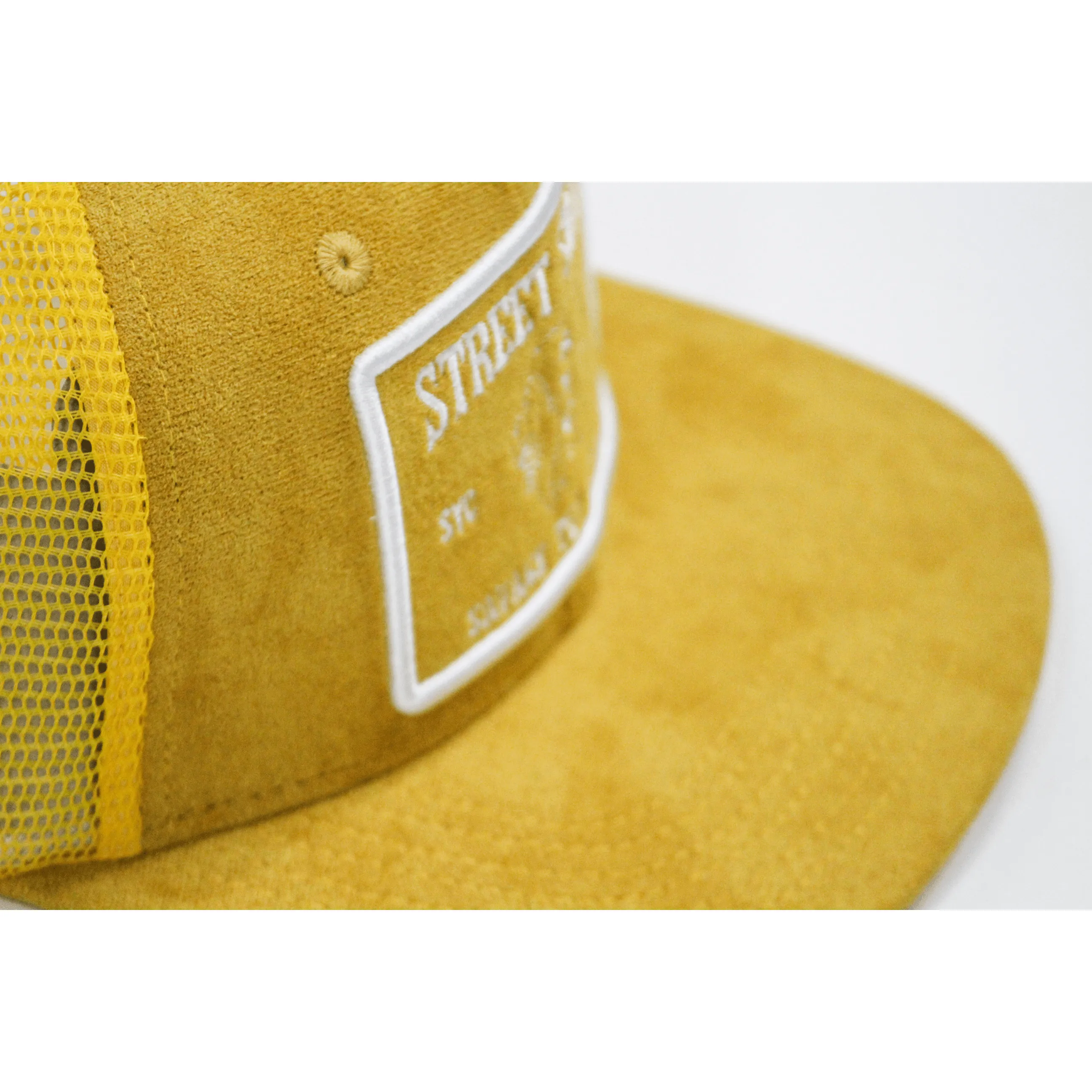 Paisley Trucker Hat - (Street Smarts) Mustard Hat