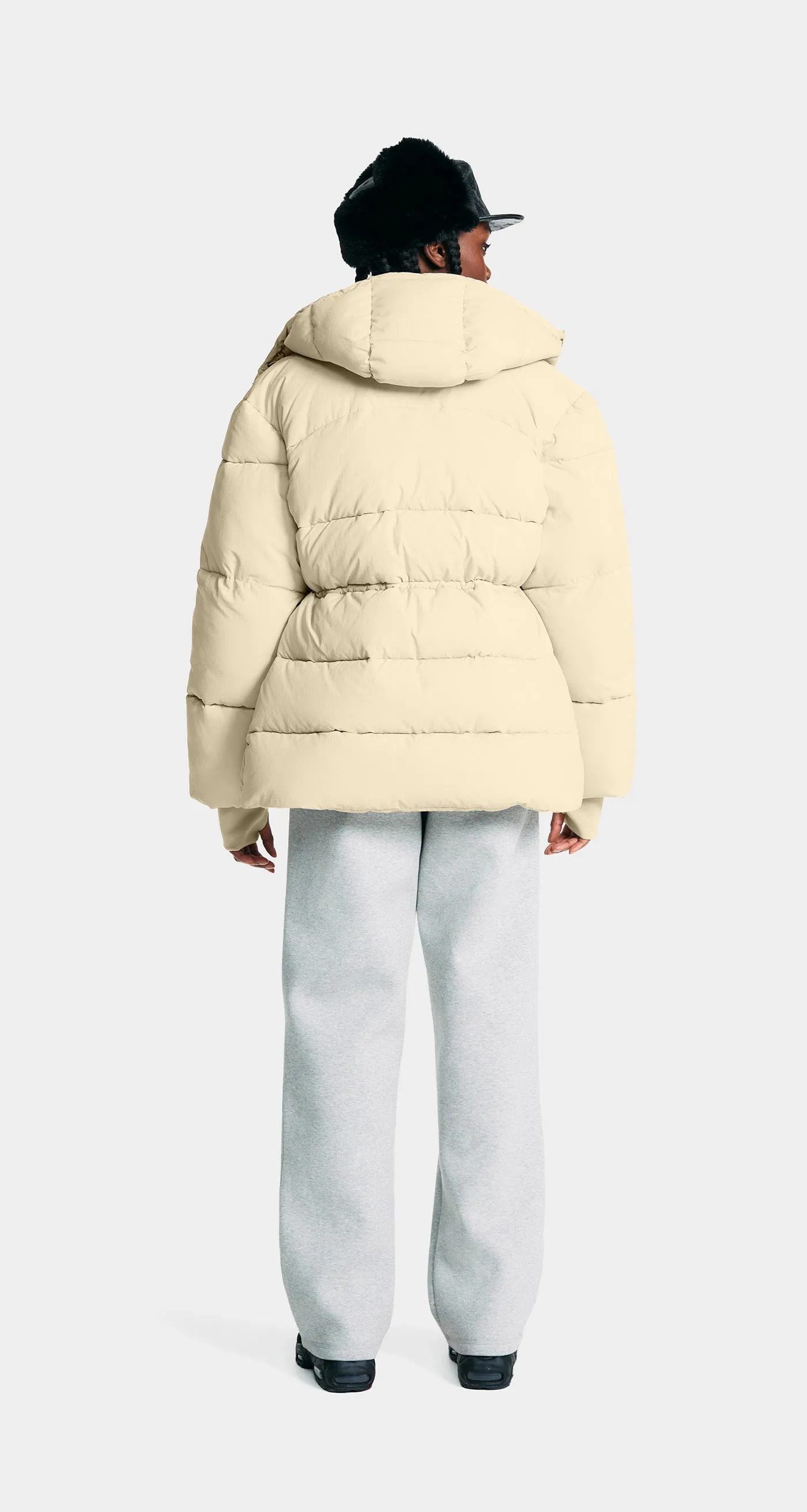 Pelican Beige Akira Puffer