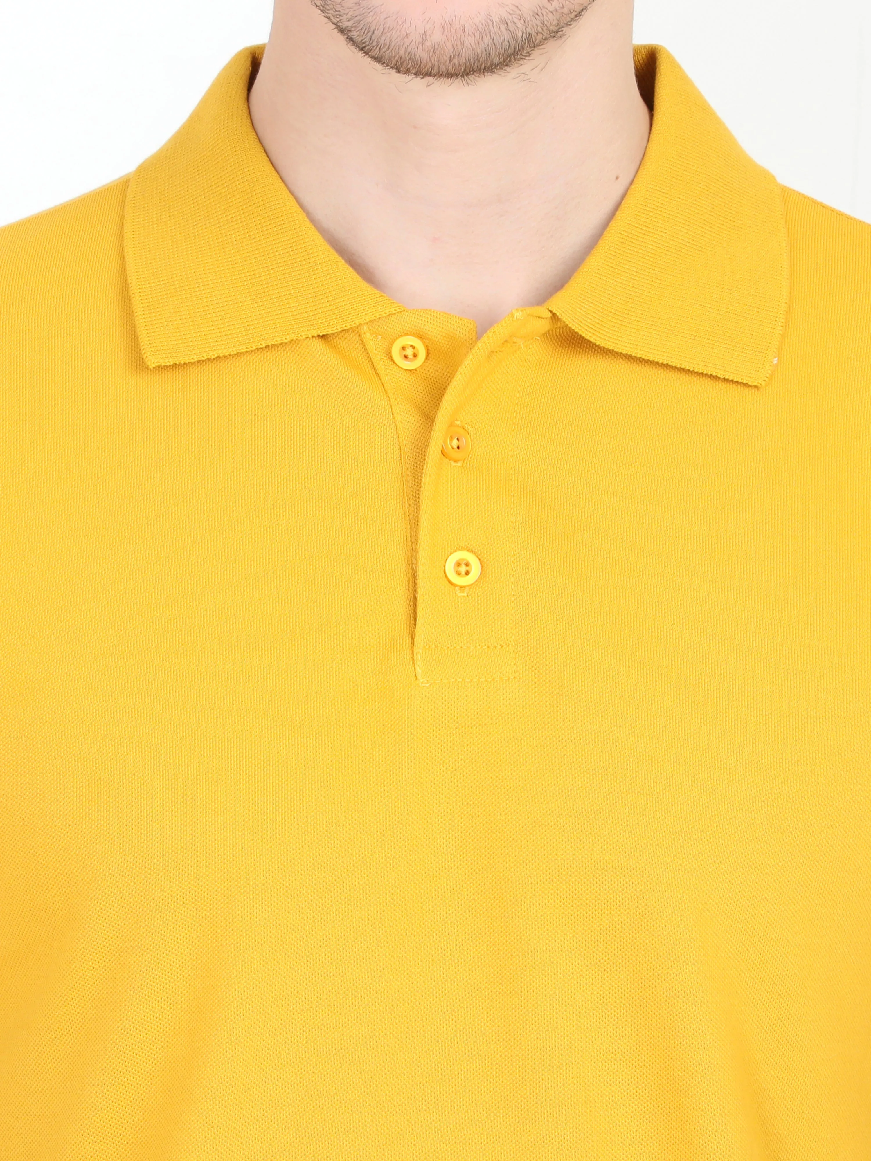 Polos: Mustard Yellow Premium T-shirt