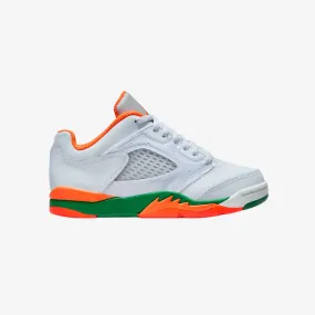 preschool jordan 5 retro low (hurricanes)