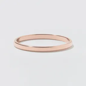 Rose Gold Classic Wedding Band - Polished 1.5mm