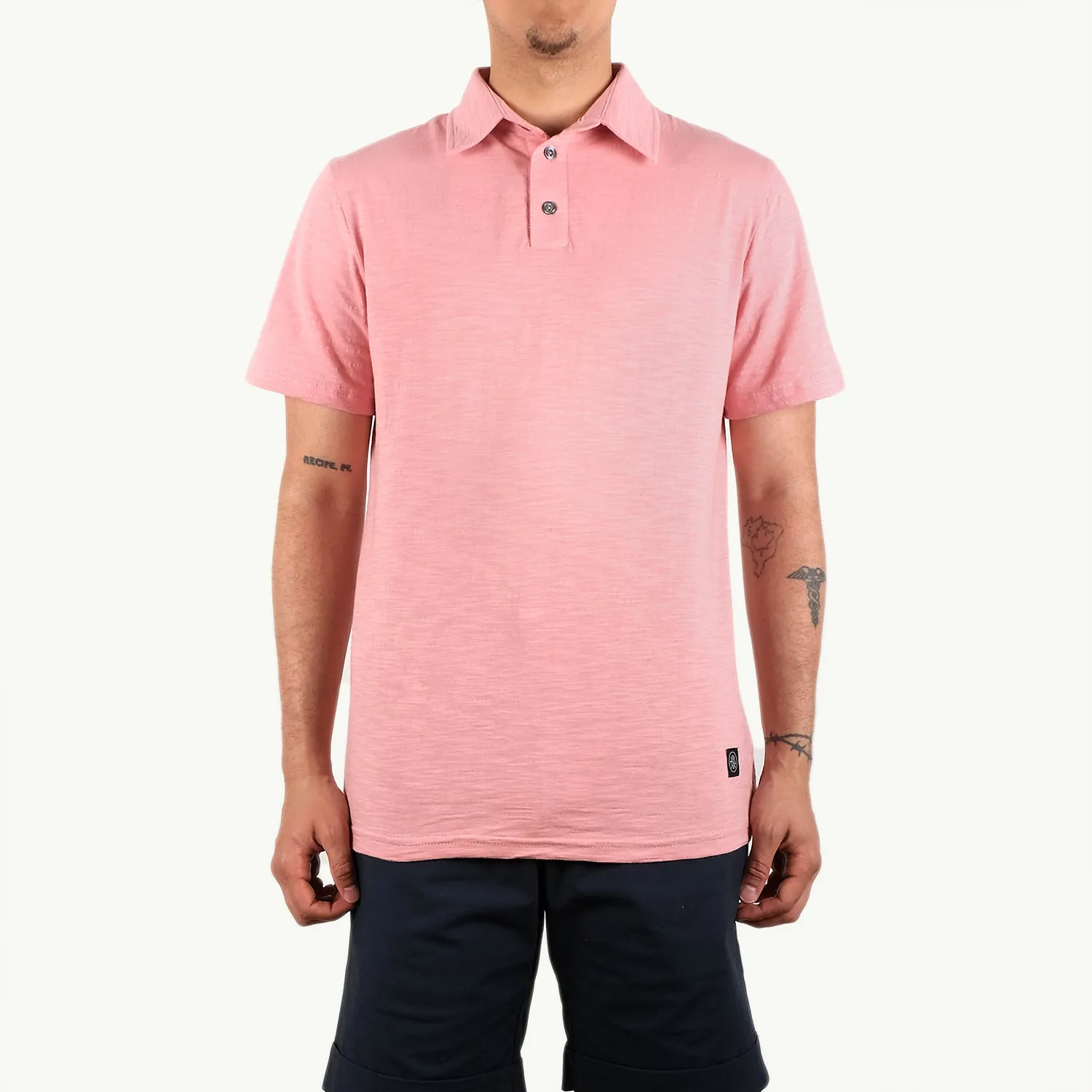 Rose Slub S/S Polo