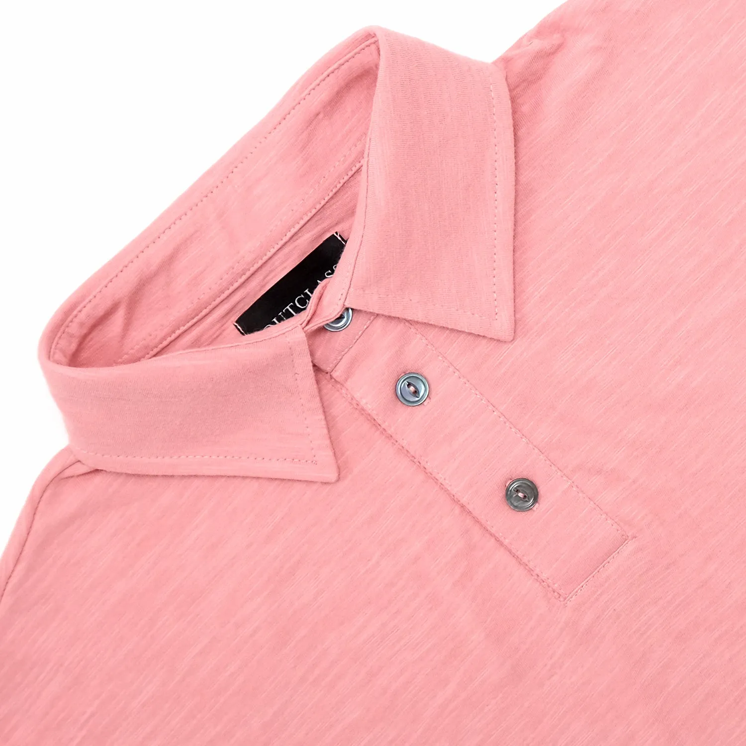 Rose Slub S/S Polo