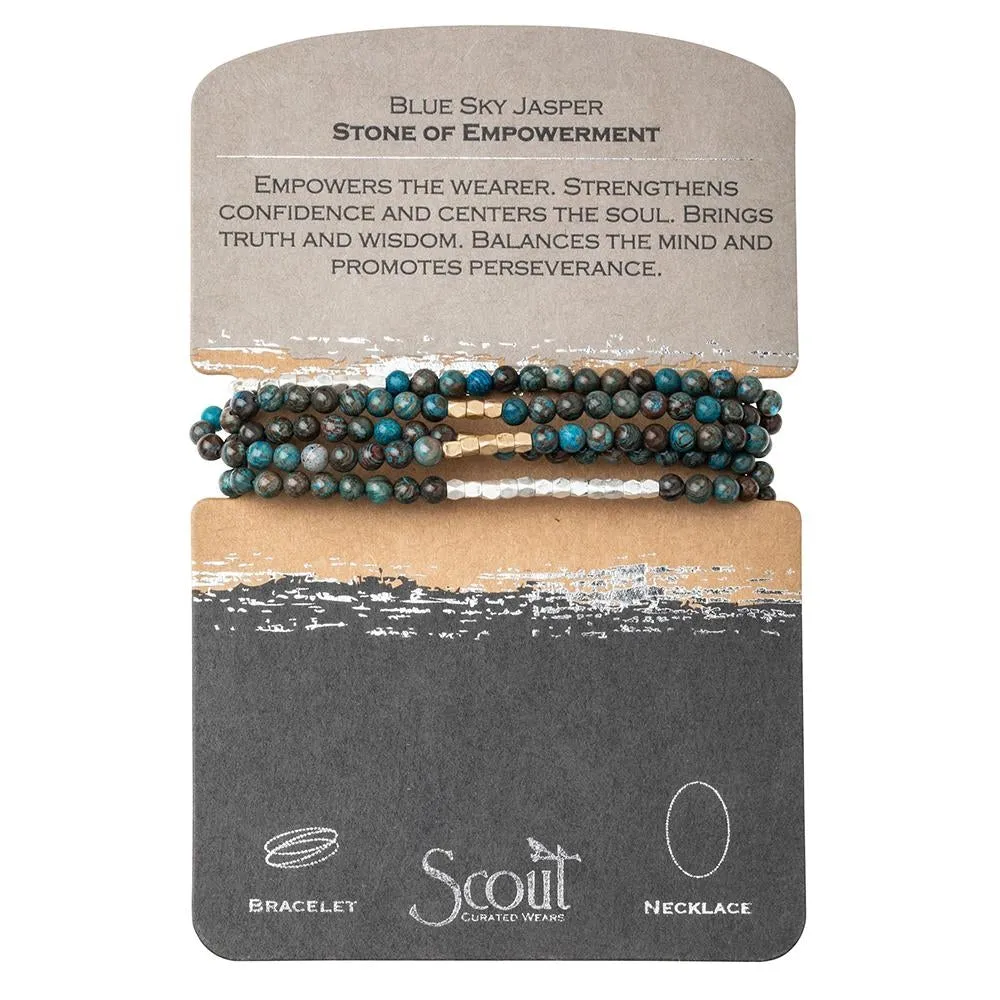 Scout STONE WRAP - BLUE JASPER