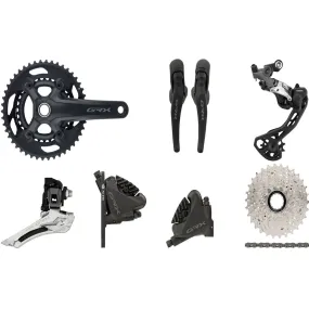 Shimano GRX-RX600 2x11 Disk Brake Groupset - 46/30T, 11-34T