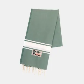 Smoky Green - Beach Towel