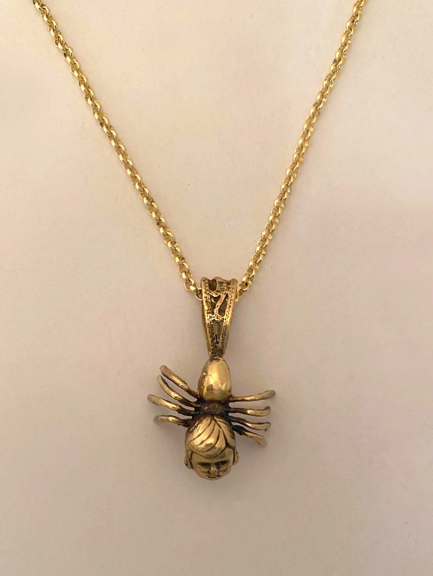 Spider Girl Necklace