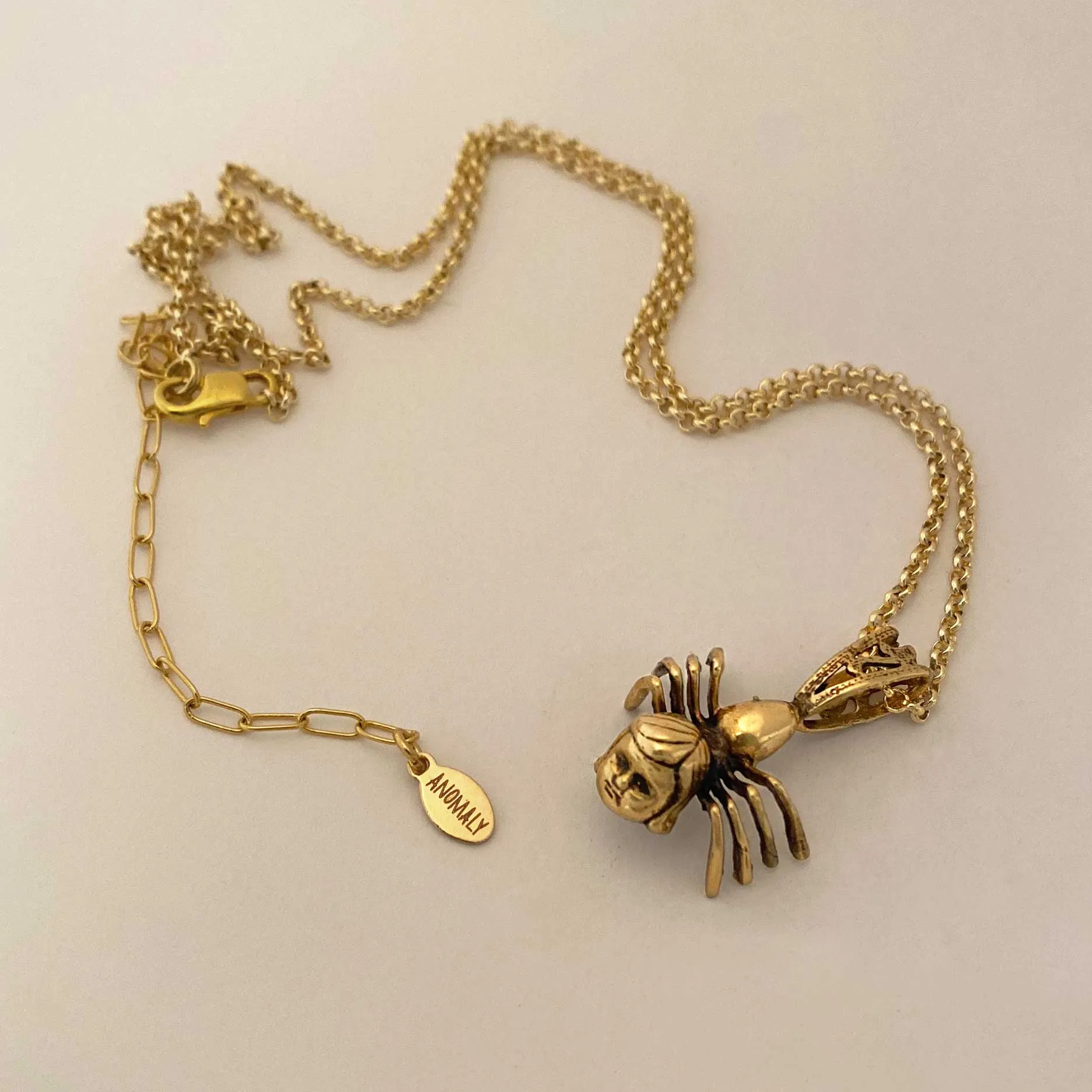 Spider Girl Necklace