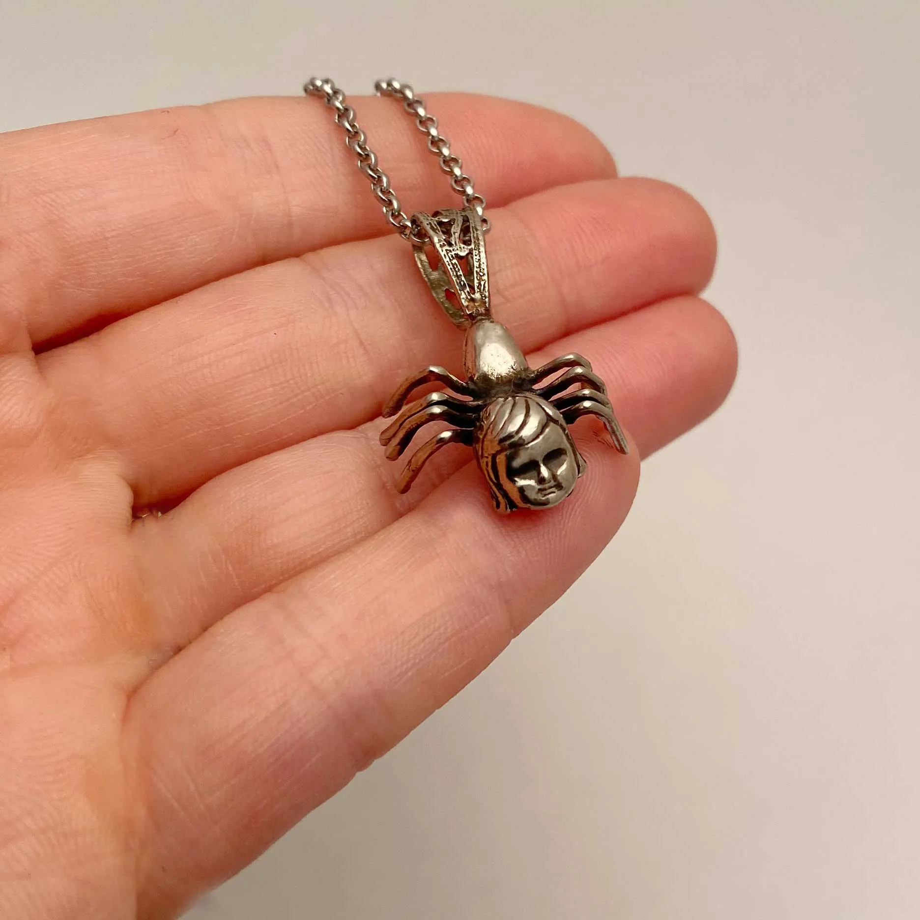 Spider Girl Necklace