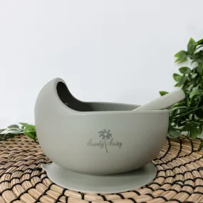 Stickie Bowl & Spoon Set - Sage