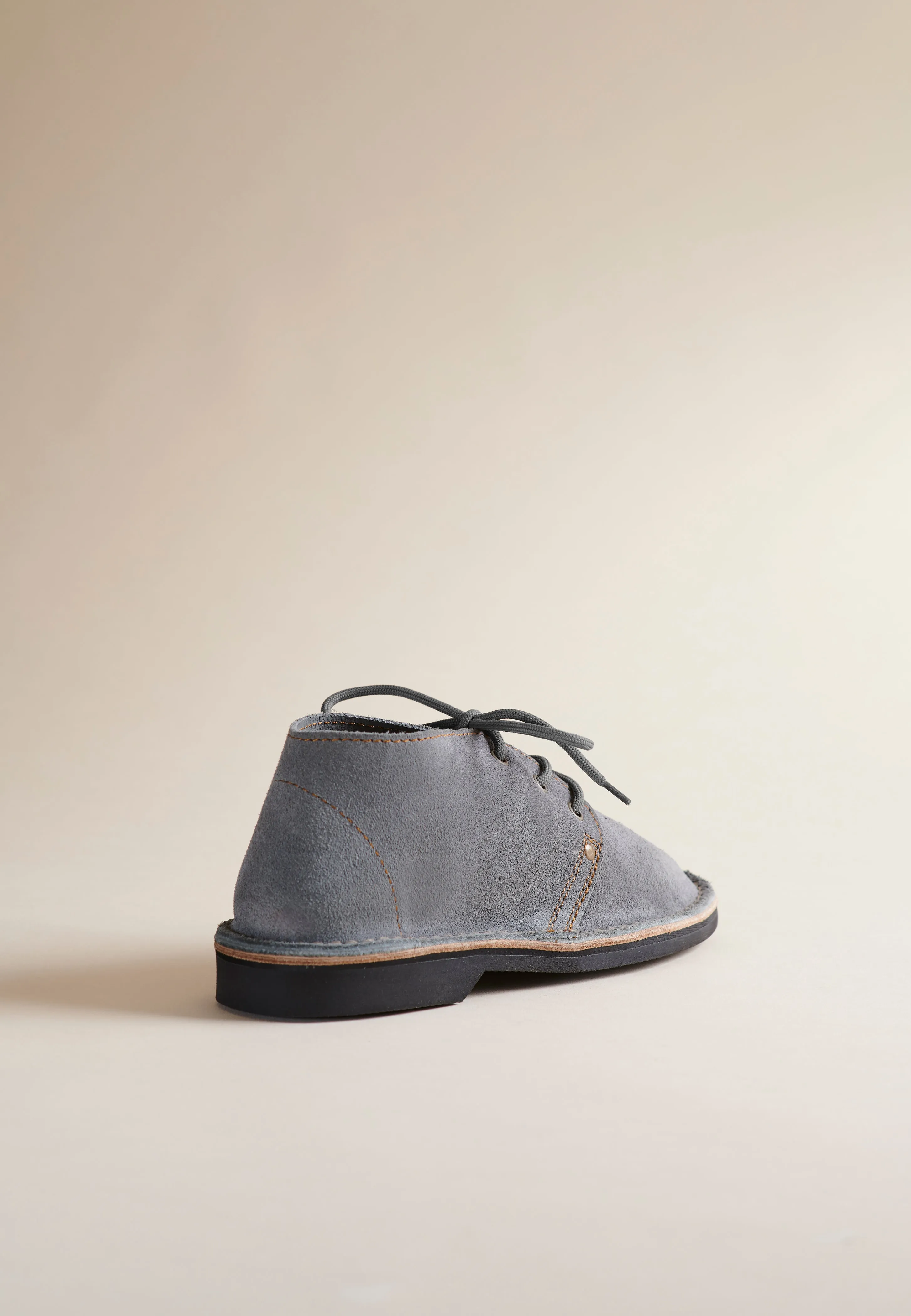 Suede Erongo Vellies in Grey