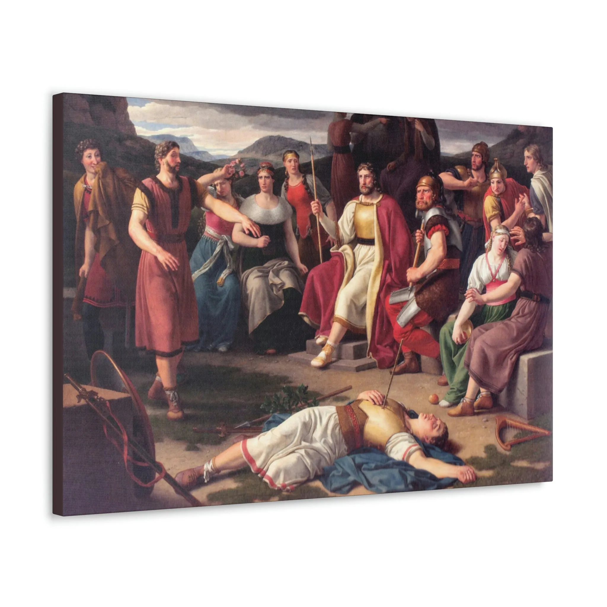 The Death of Baldur - Canvas Print