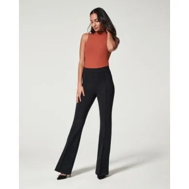 the perfect pant - hi rise flare - Classic Black