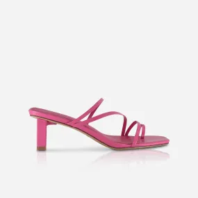 Theo Mid Mule Pink Guava