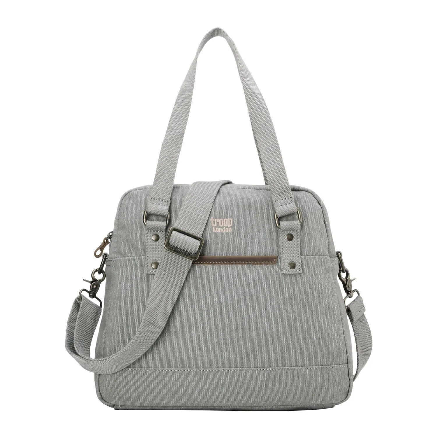 TRP0506 Troop London Classic Canvas Shoulder Bag