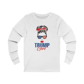 Trump Girl Jersey Long Sleeve Tee