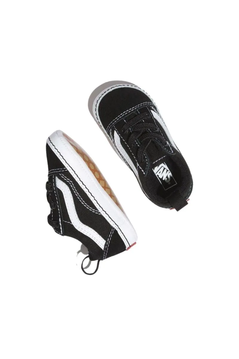 Vans | Infants Old Skool Crib (Black True White)