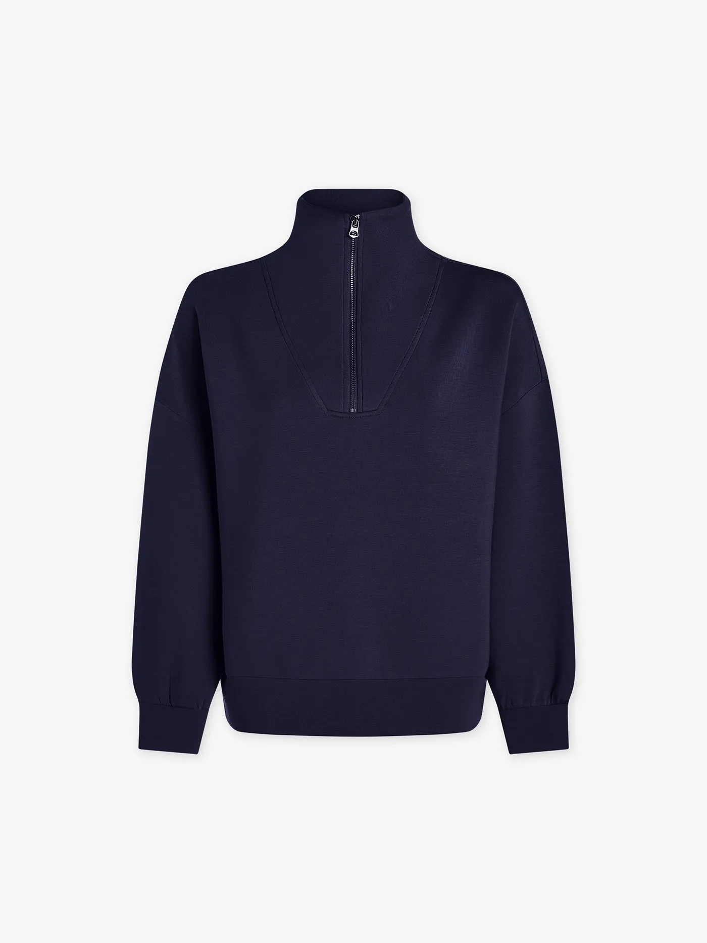 Varley Hawley Half Zip Sweat - Blue Nights