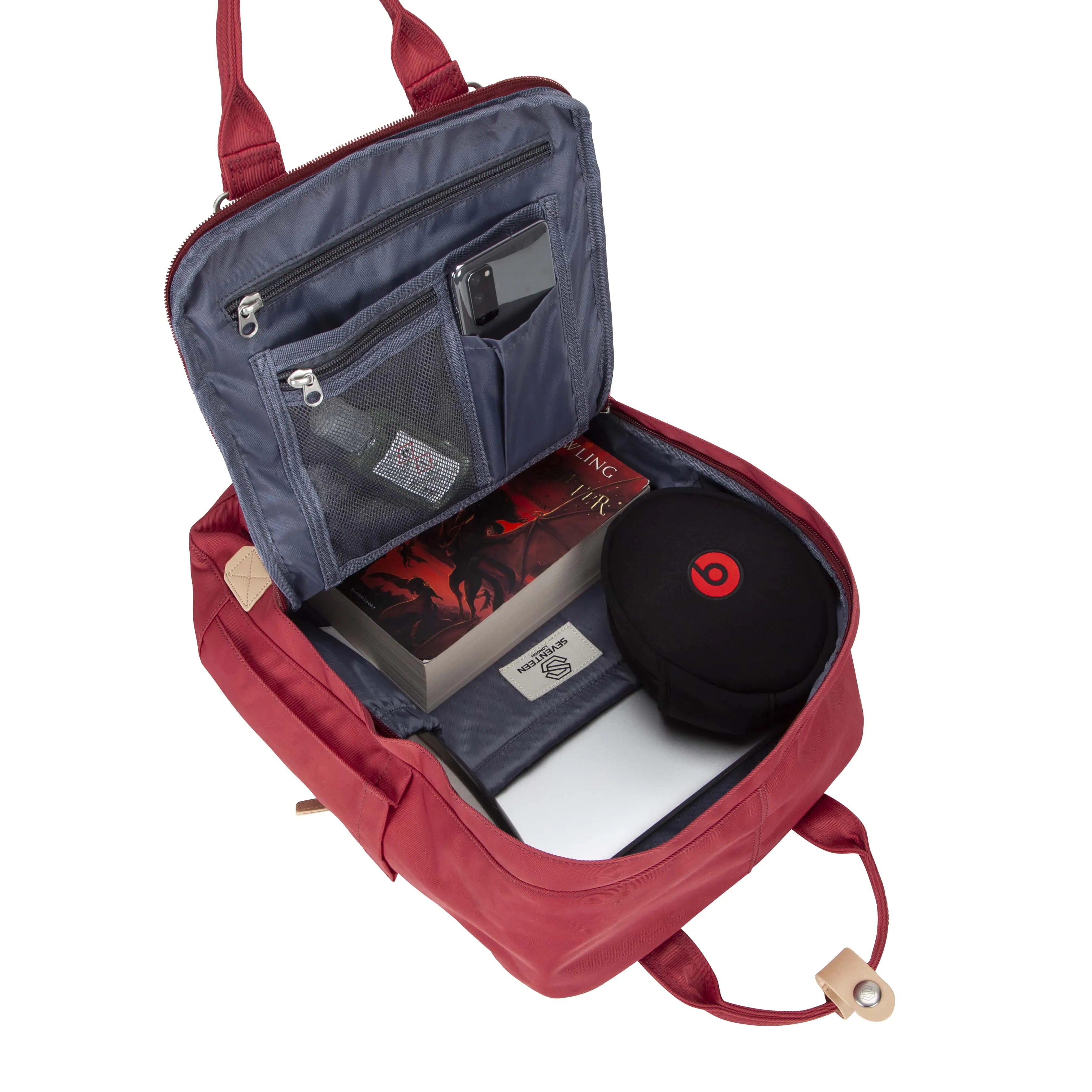 Wimbledon Backpack - Berry Red