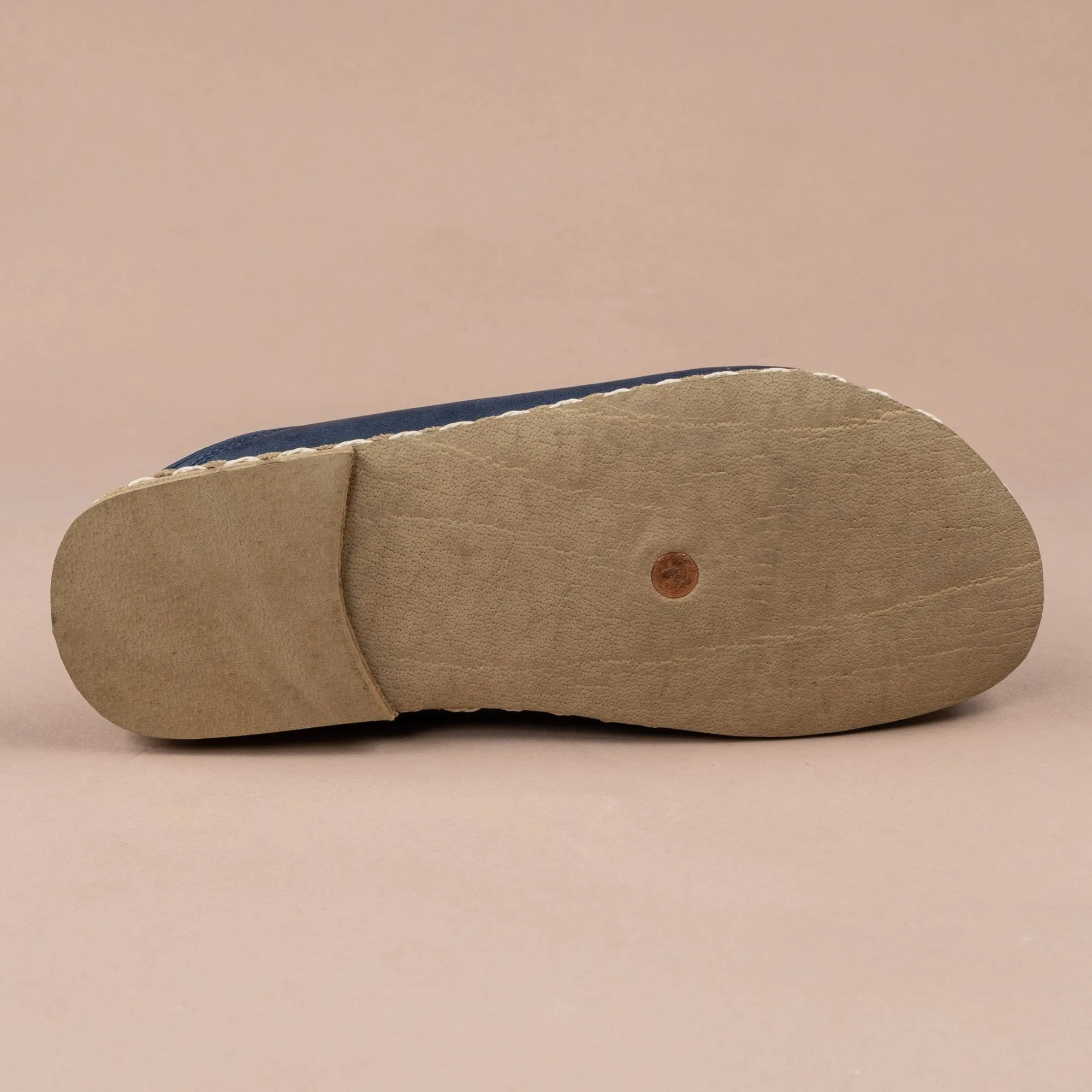 Women's Blue Barefoot Slippers