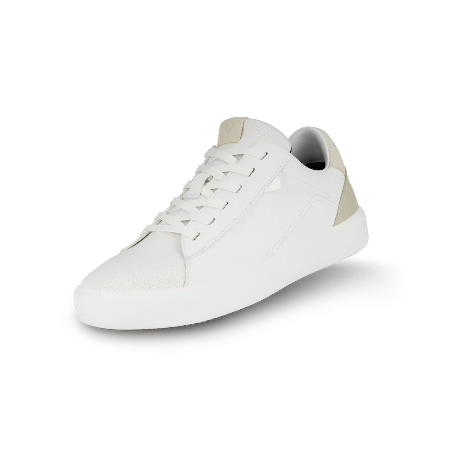 Women's Soho Sneaker - Ivory White on Dune Beige