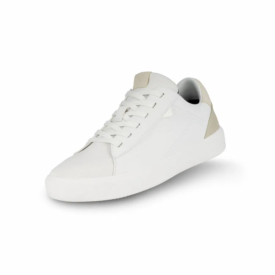 Women's Soho Sneaker - Ivory White on Dune Beige