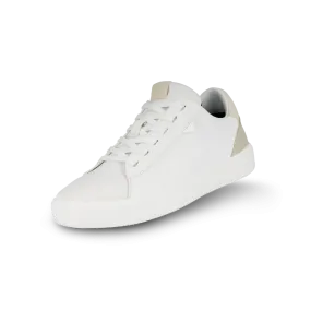 Women's Soho Sneaker - Ivory White on Dune Beige