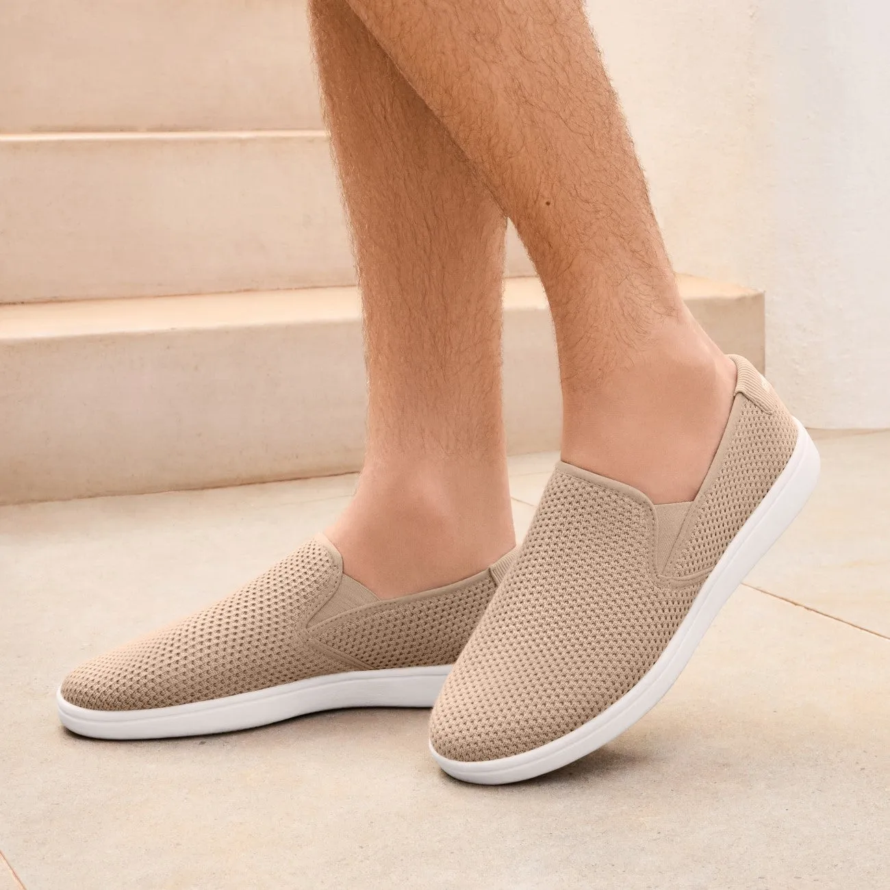 Wood Sneaker Slip-On Men