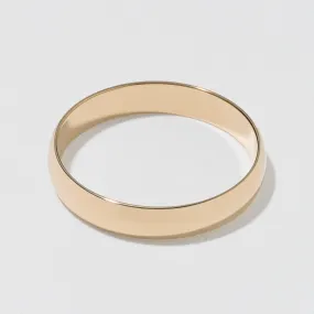 Yellow Gold Classic Wedding Band - Polished 4mm