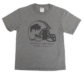 Youth Grey Buffalo Helmet Tee